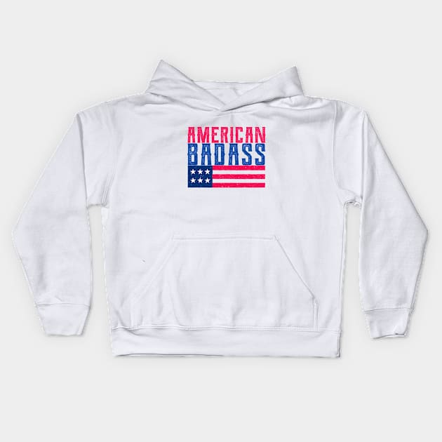 American badass Kids Hoodie by TompasCreations